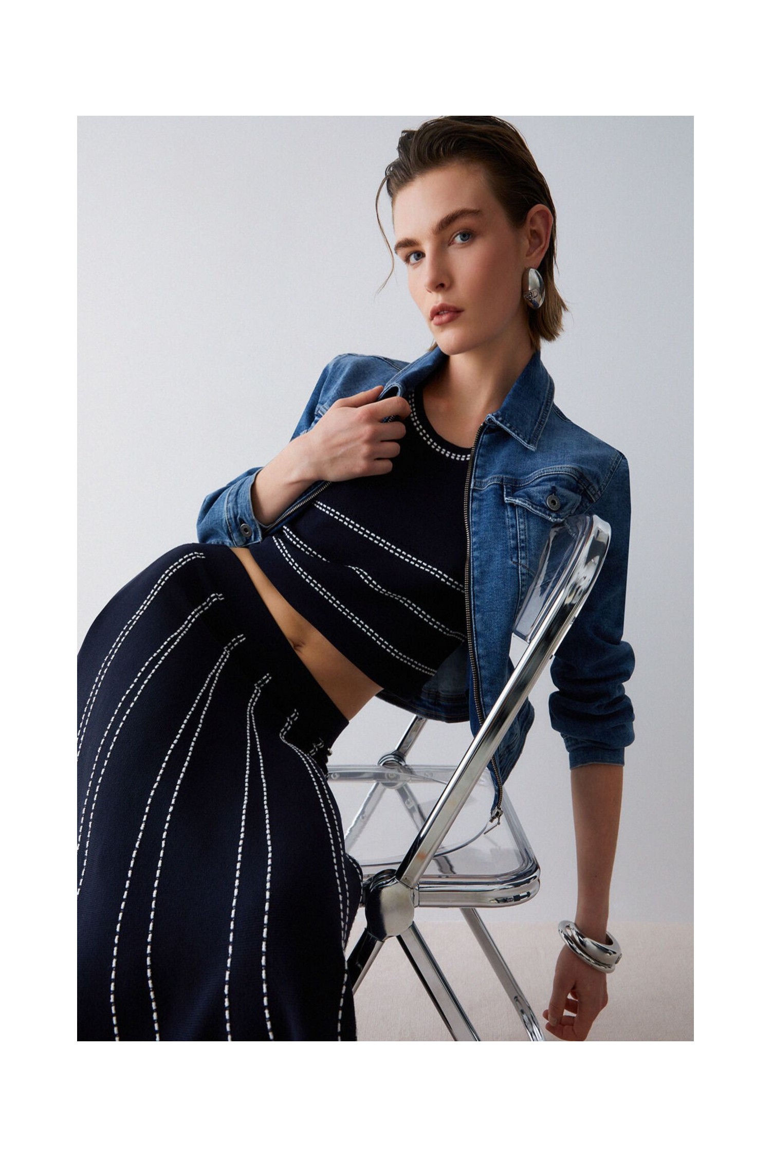 TOP IN MAGLIA LIU JO