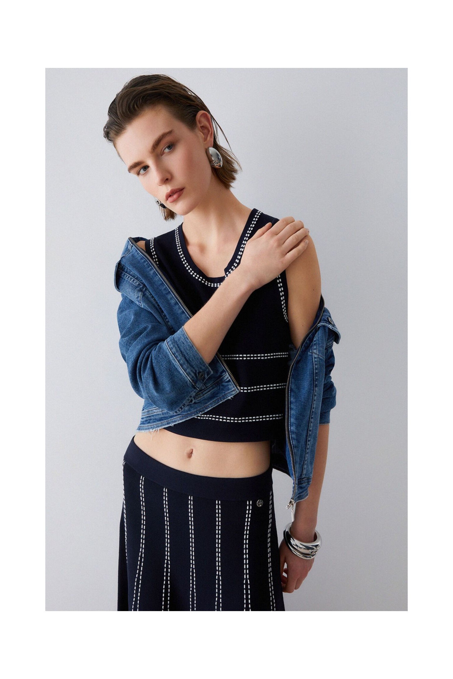 TOP IN MAGLIA LIU JO