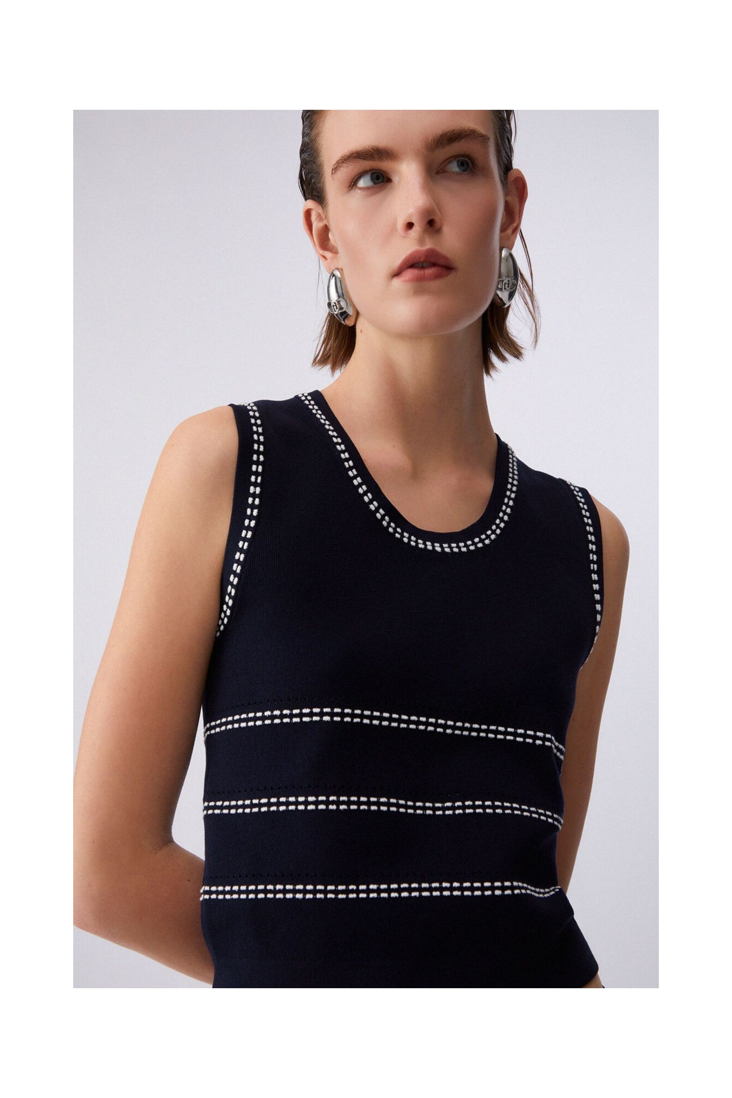 TOP IN MAGLIA LIU JO