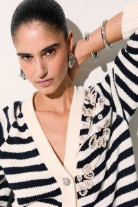 CARDIGAN CON RICAMI GIOIELLO LIU JO