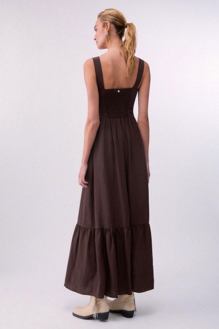 ABITO LUNGO IN MISTO LINO LIU JO