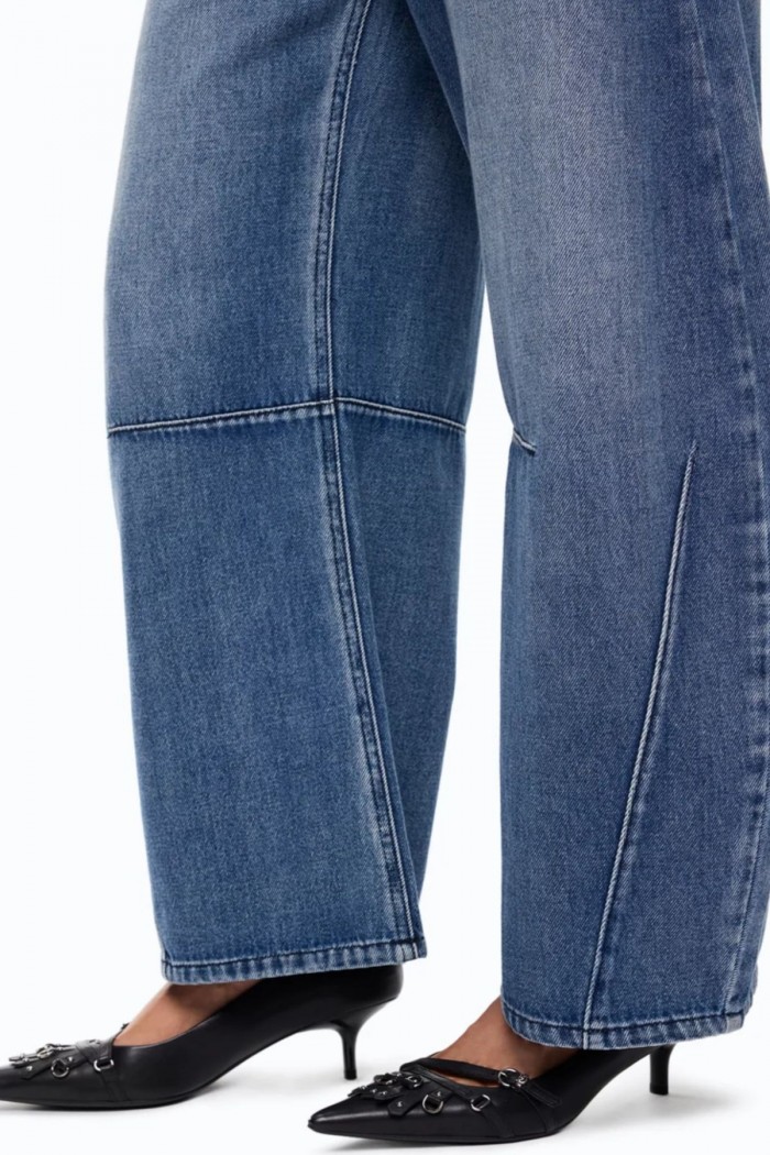 JEANS BALLOON FIT PINKO