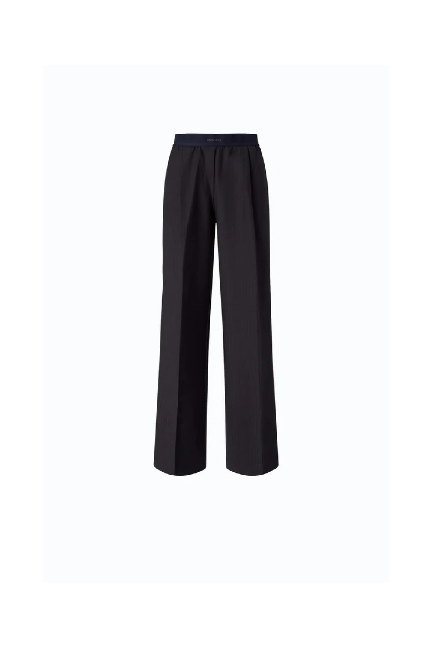  PANTALONI A PALAZZO IN MISTO LANA STRETCH PINKO