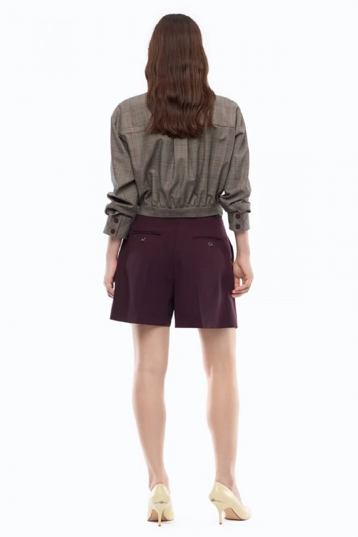 SHORTS  SARTORIALI SVASATI PINKO