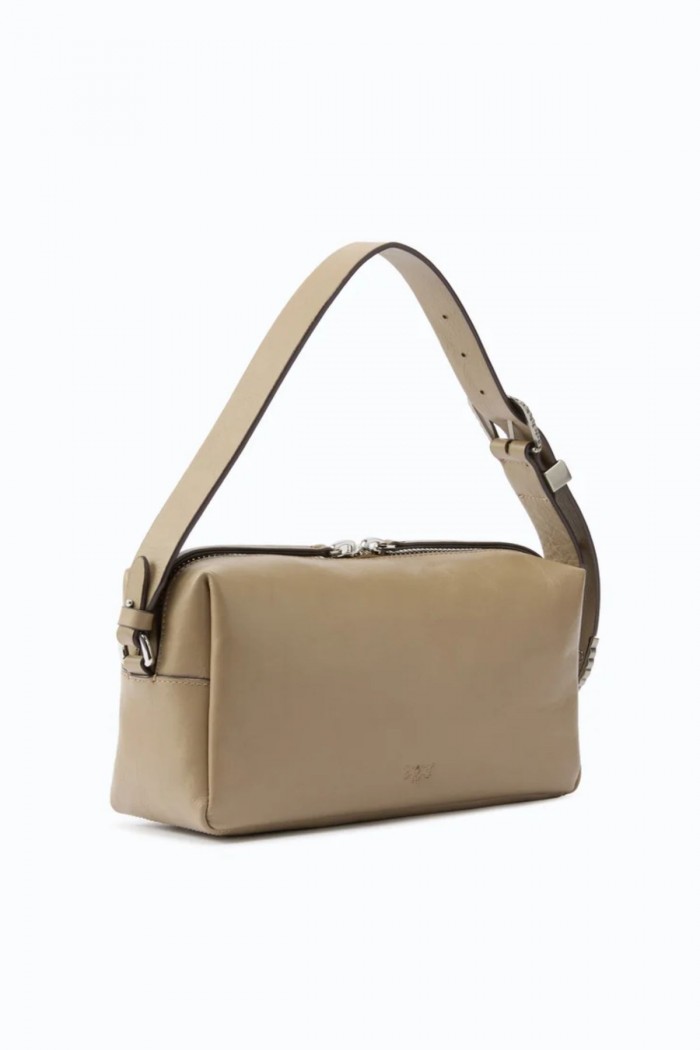 BORSA BAULETTO CON TRACOLLA MEDIA PINKO