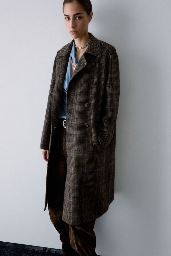 CAPPOTTO LUNGO IN LANA LIU JO