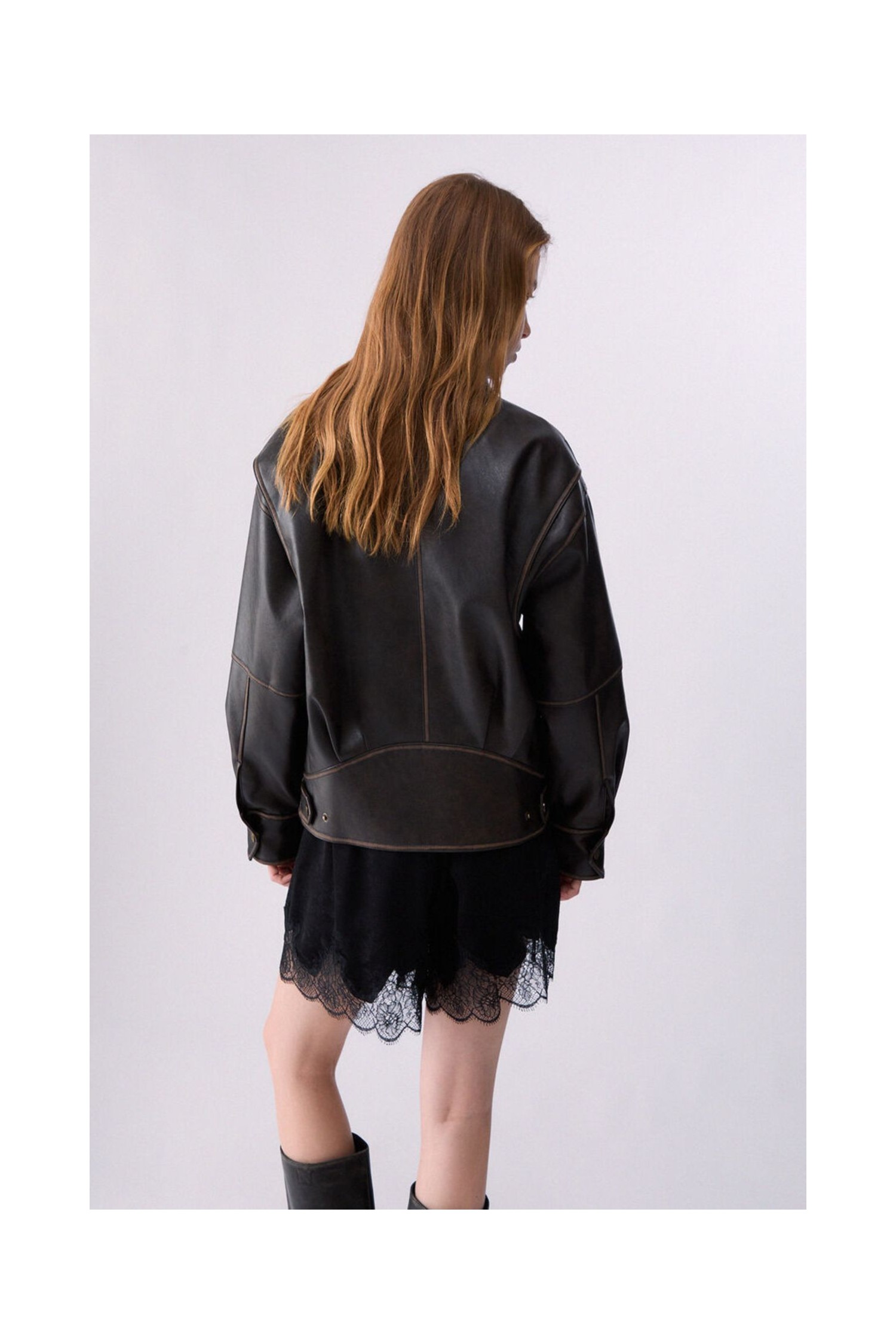 BOMBER  OVERSIZE IN TESSUTO SPALMATO LIU JO