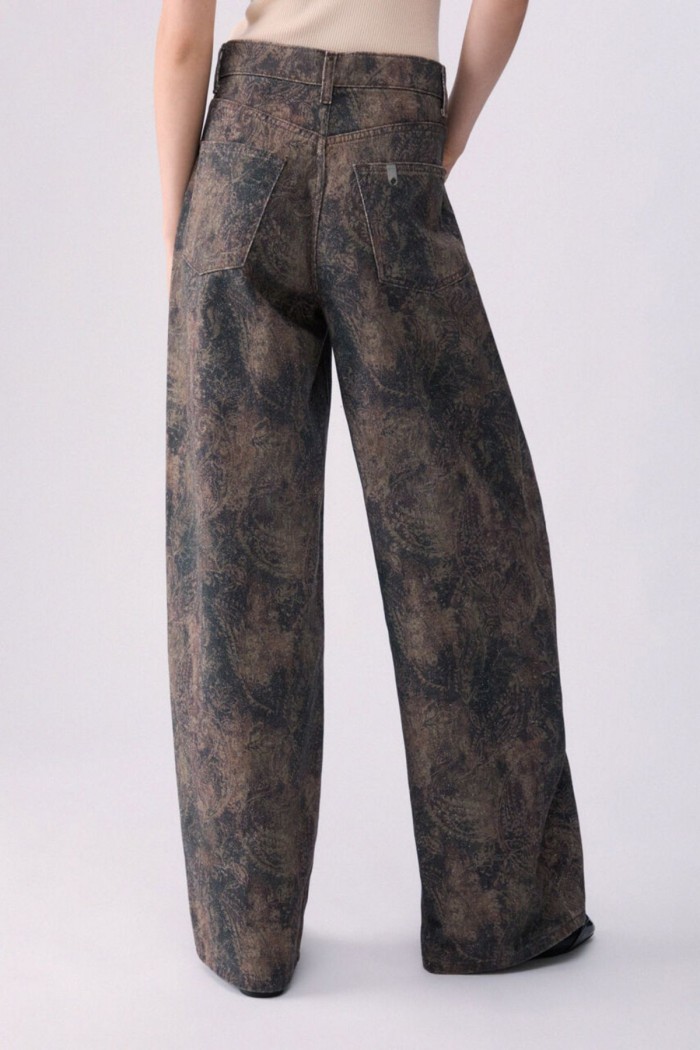 PANTALONE BOY CON STAMPA GLITTER LIU JO
