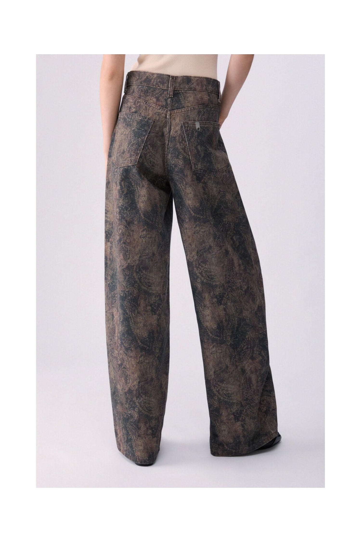 PANTALONE BOY CON STAMPA GLITTER LIU JO