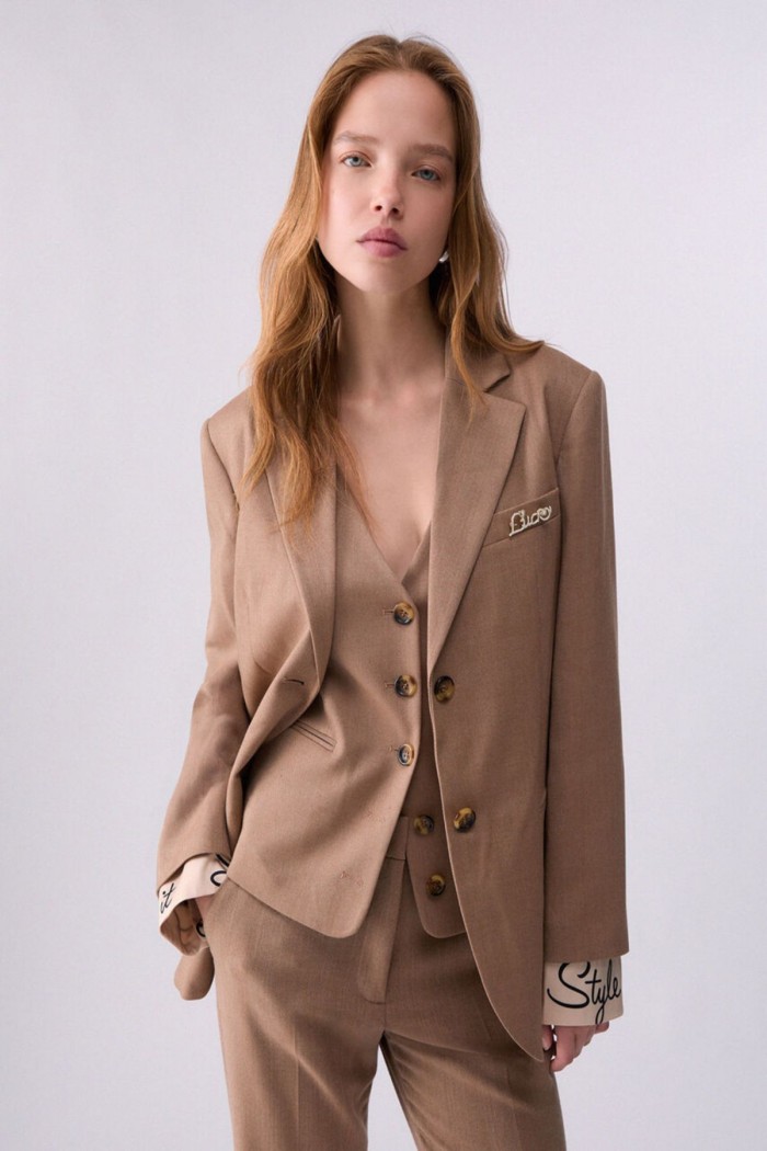BLAZER IN TESSUTO  LIU JO