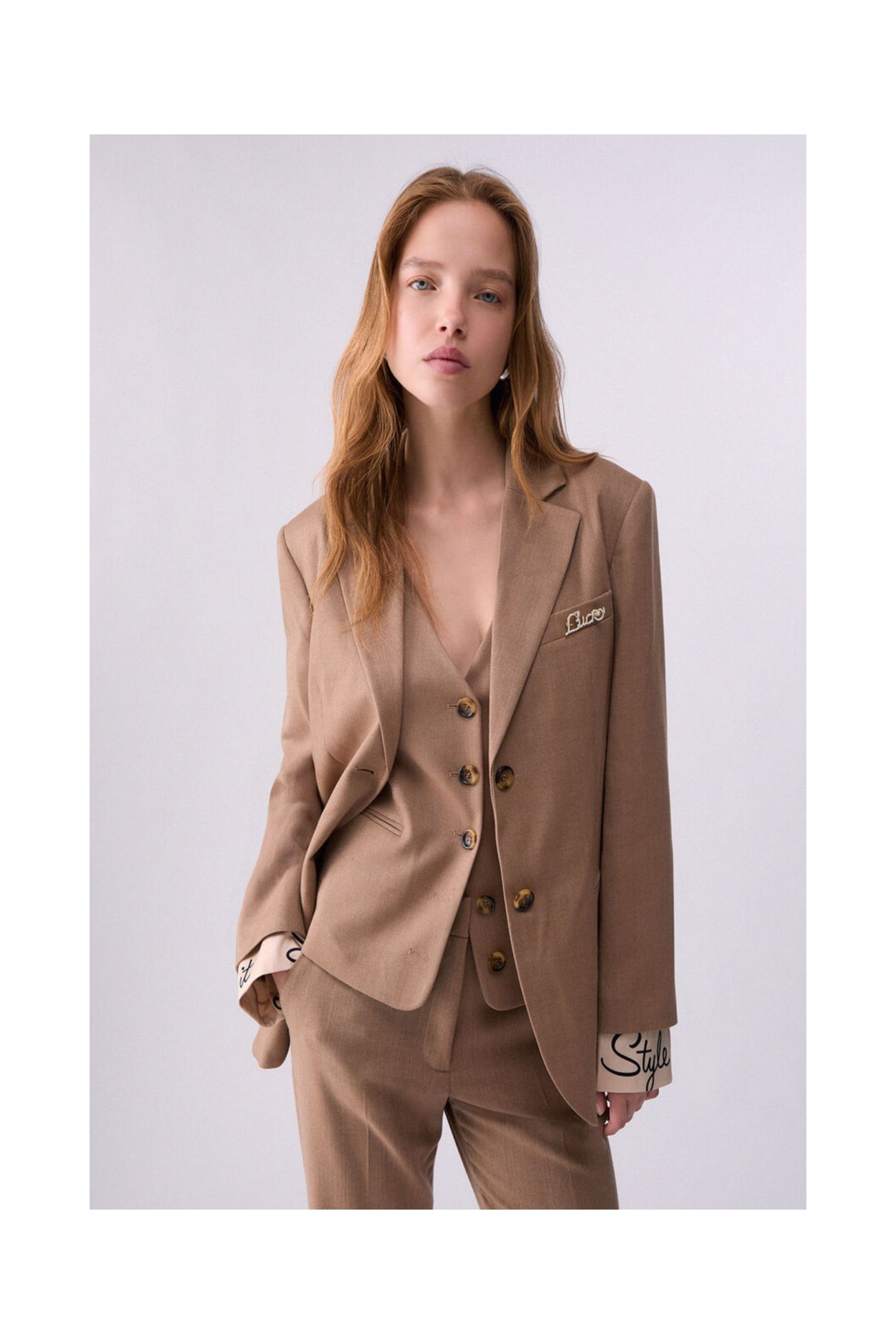BLAZER IN TESSUTO  LIU JO