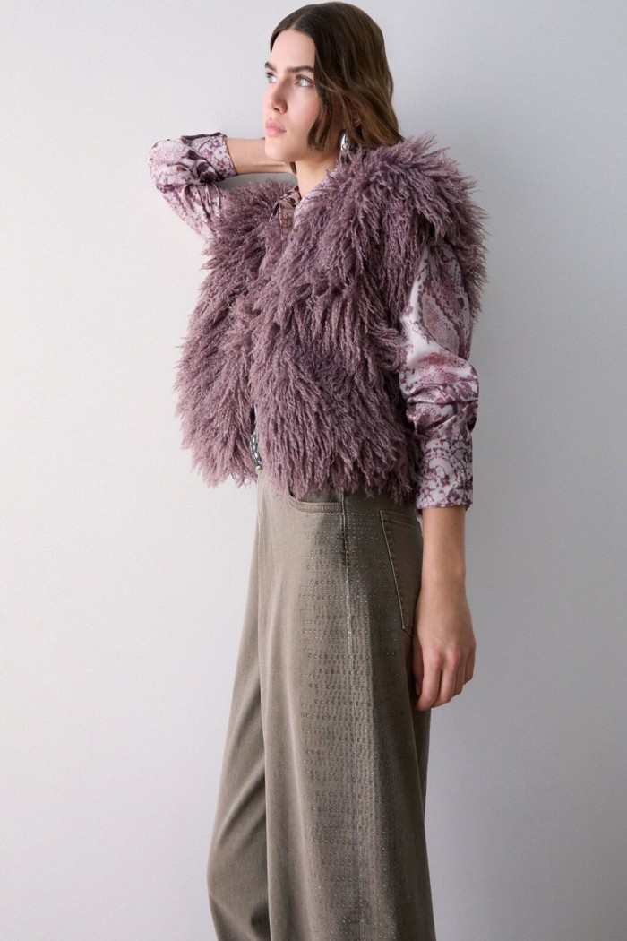 PANTALONI BALLOON  CON MICROSTRASS LIU JO