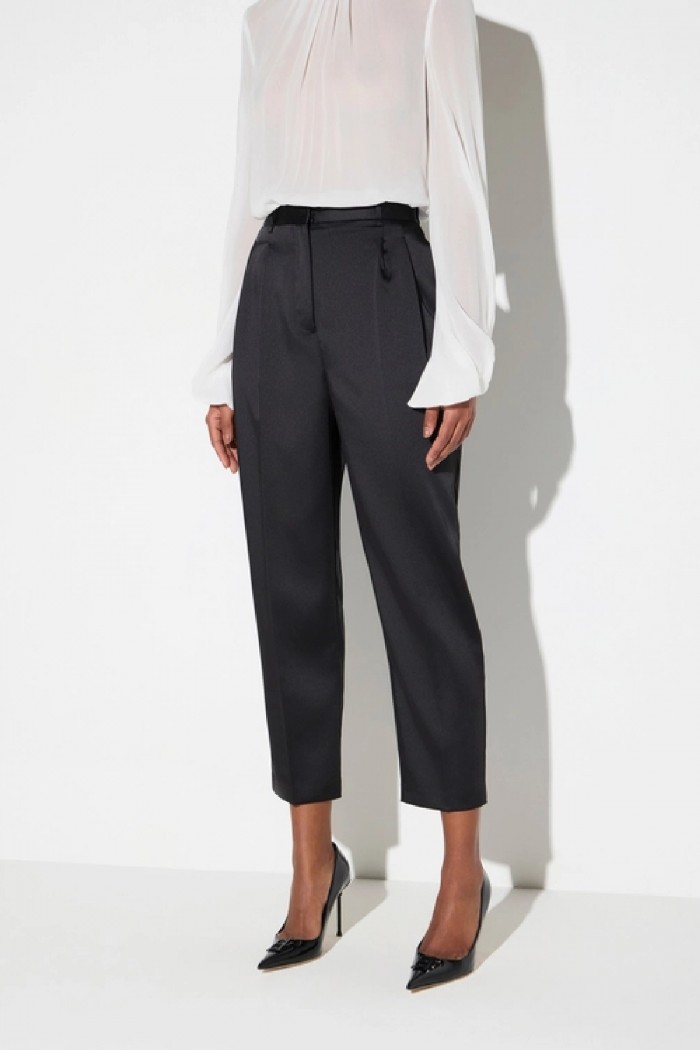 PANTALONE IN RASO STRETCH ELISABETTA FRANCHI