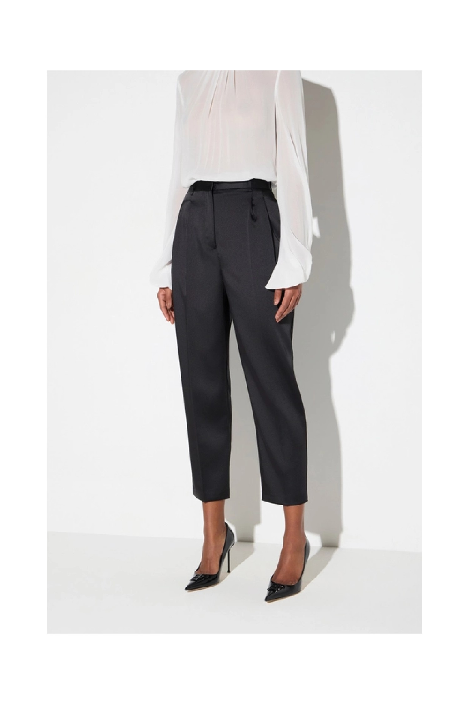 PANTALONE IN RASO STRETCH ELISABETTA FRANCHI