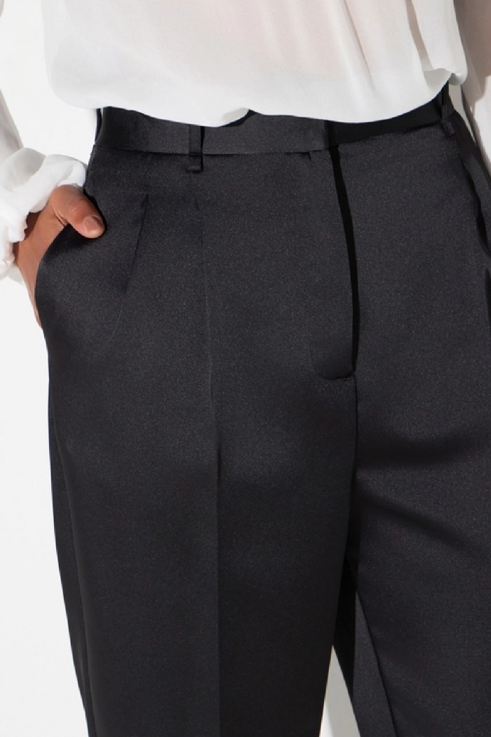 PANTALONE IN RASO STRETCH ELISABETTA FRANCHI