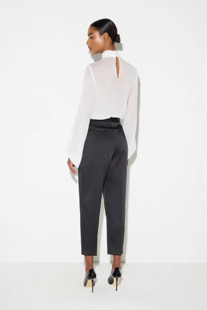 PANTALONE IN RASO STRETCH ELISABETTA FRANCHI