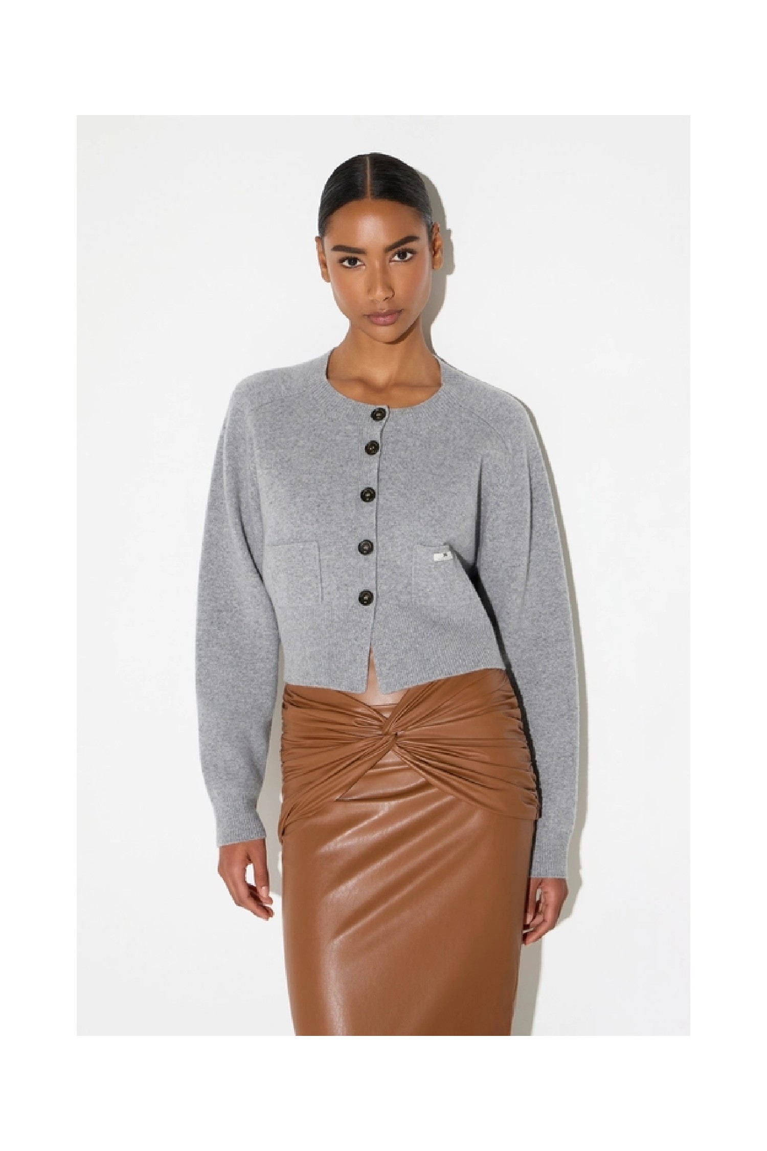 CARDIGAN IN LANA E CASHMERE ELISABETTA FRANCHI