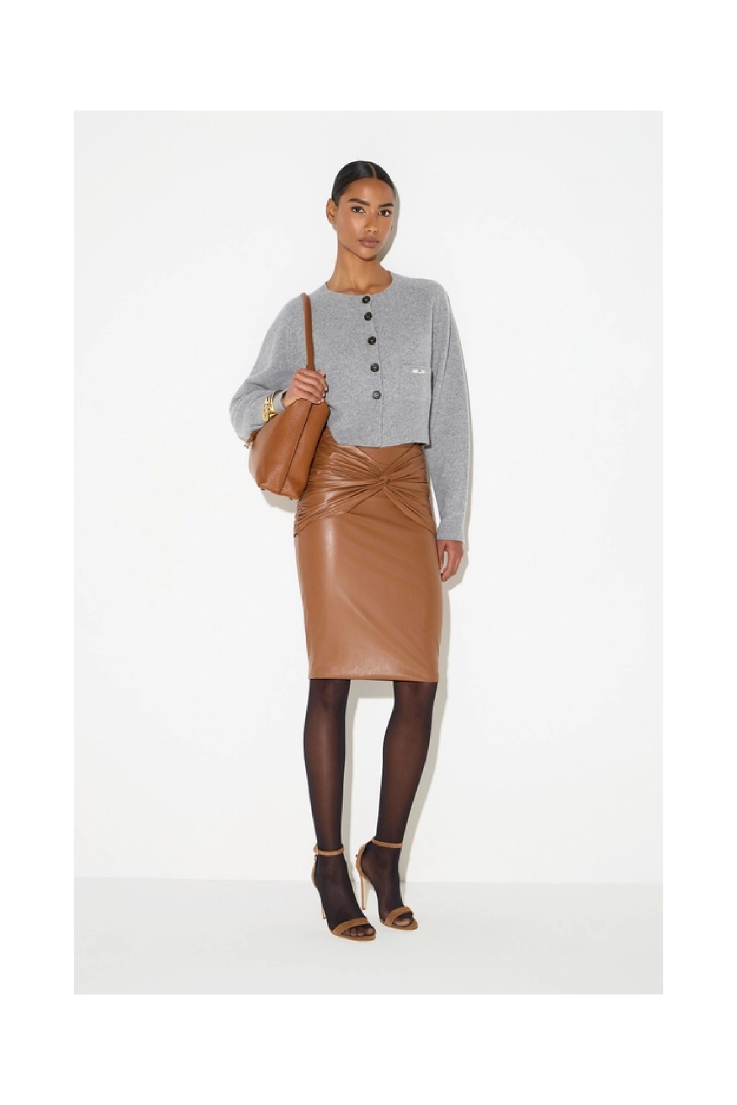 CARDIGAN IN LANA E CASHMERE ELISABETTA FRANCHI