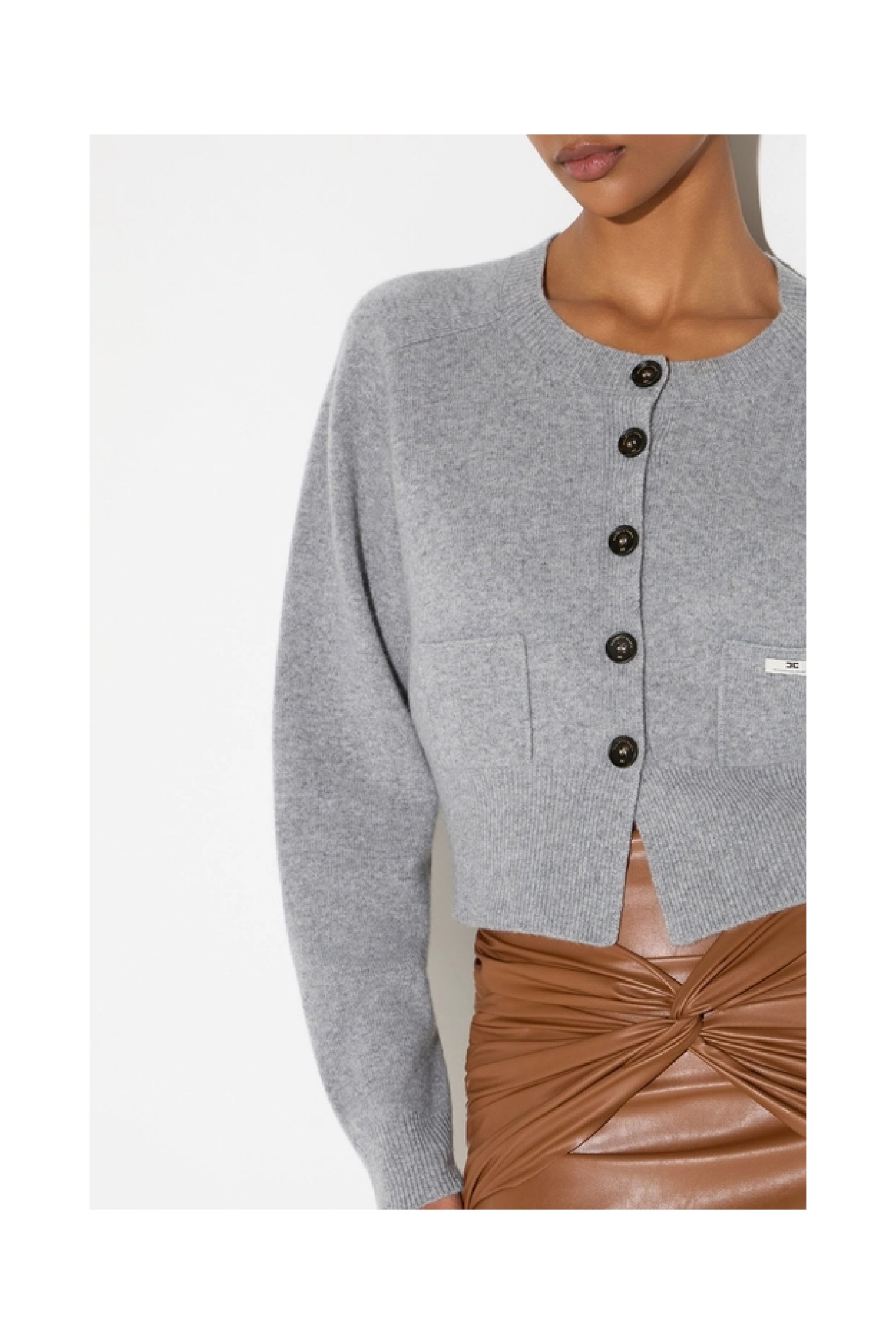 CARDIGAN IN LANA E CASHMERE ELISABETTA FRANCHI