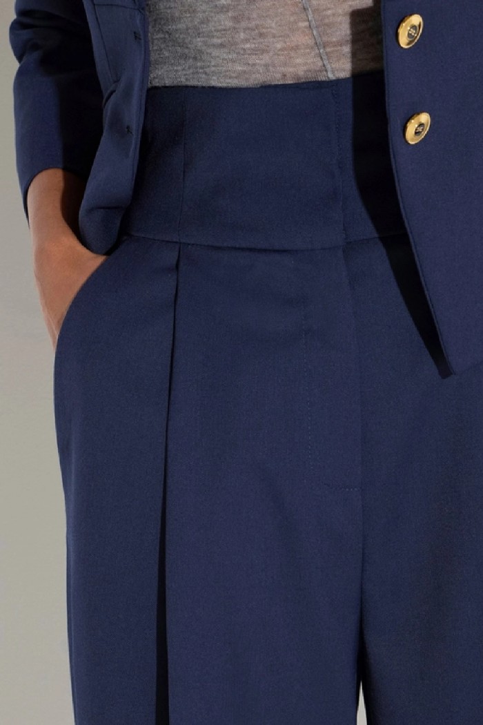 PANTALONI IN GABARDINA  ELISABETTA FRANCHI