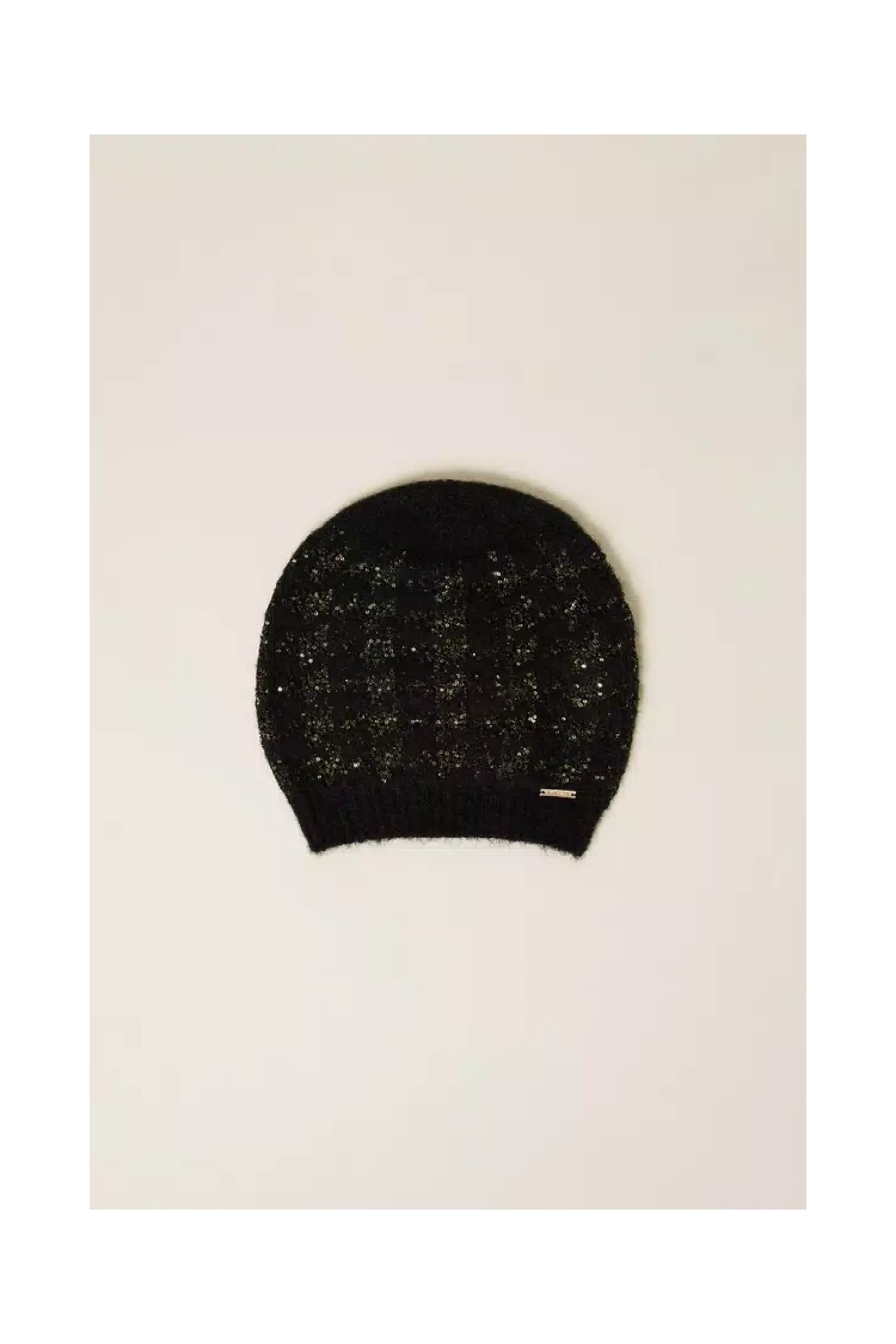 BERRETTO IN MAGLIA JACQUARD  PIED DE POULE TWINSET