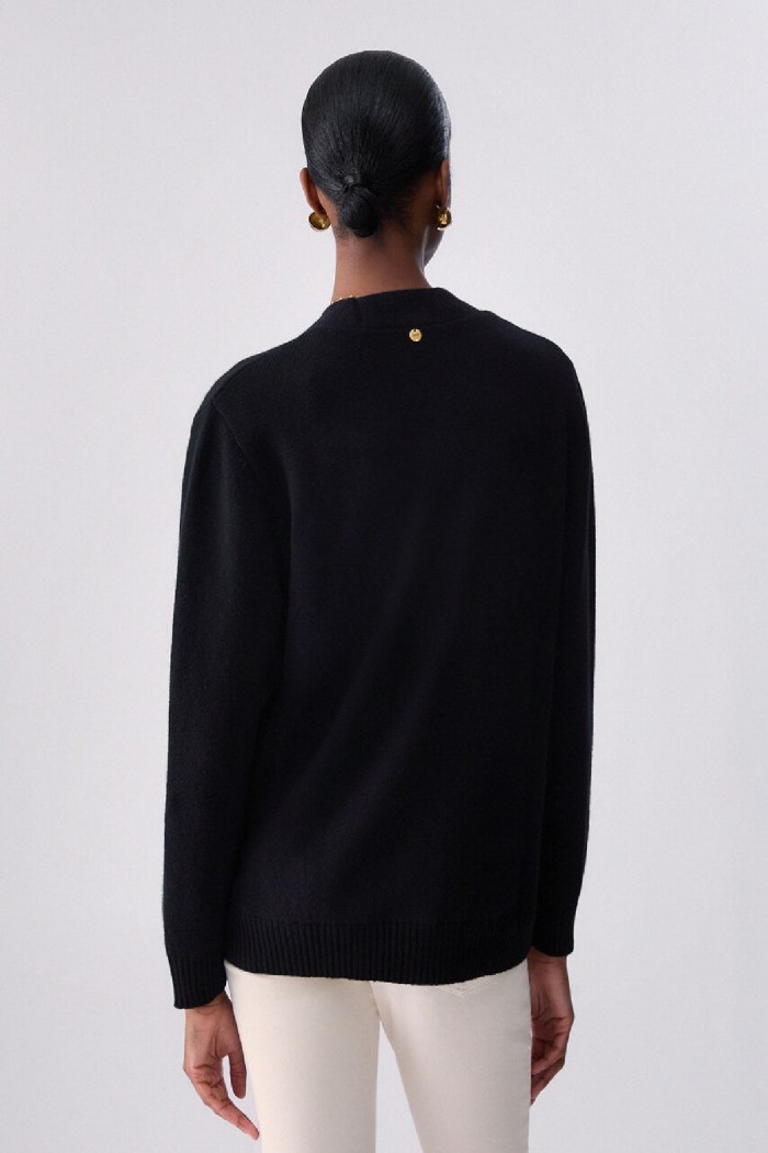 CARDIGAN IN PURA LANA LIU JO