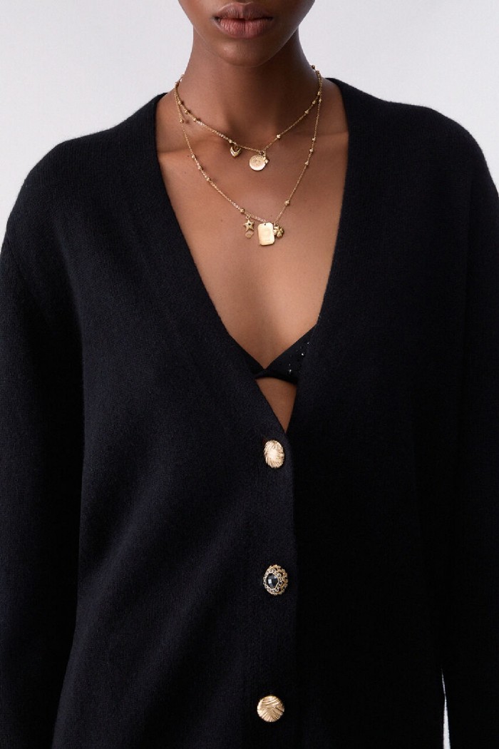 CARDIGAN IN PURA LANA LIU JO