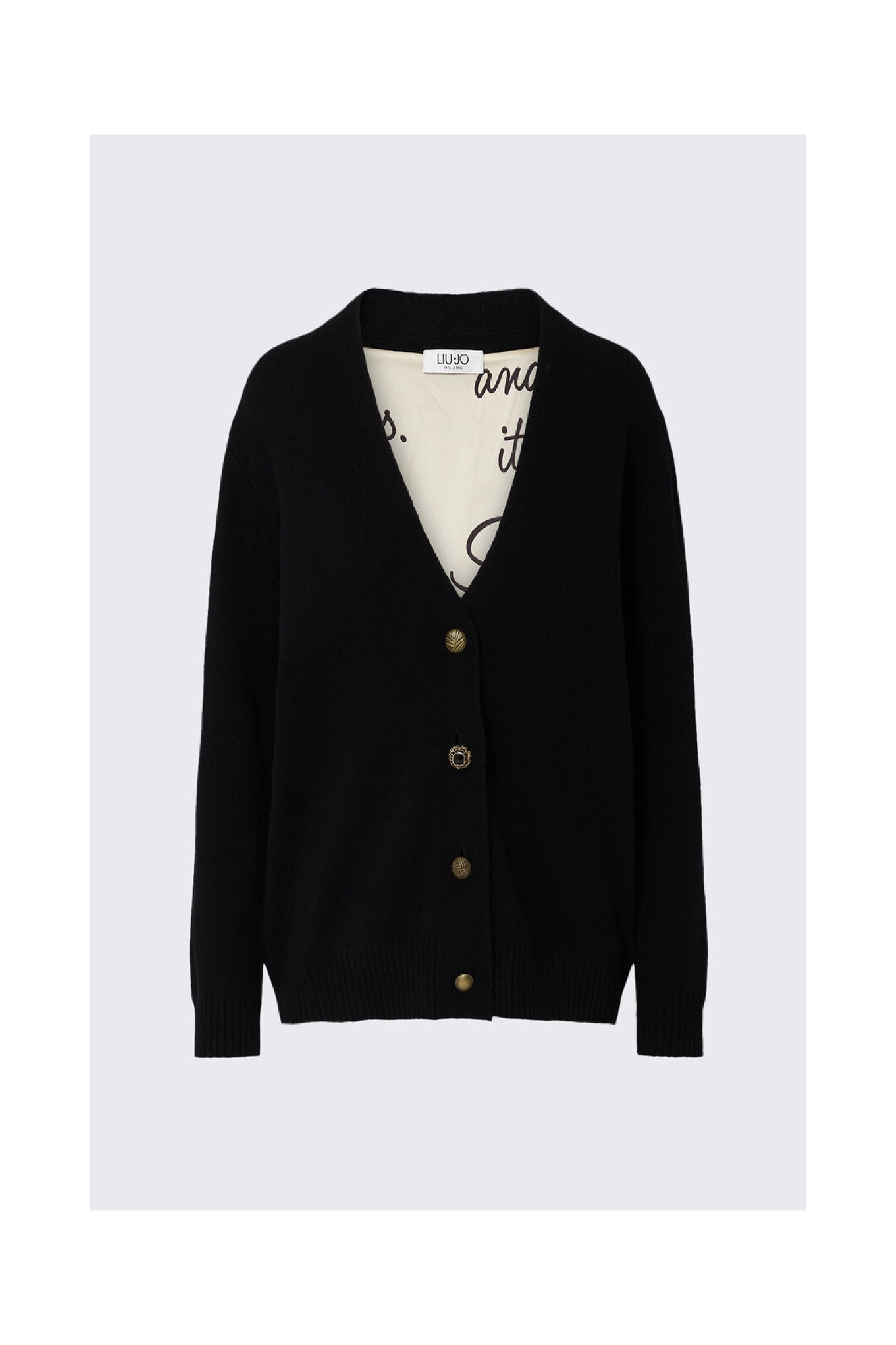 CARDIGAN IN PURA LANA LIU JO