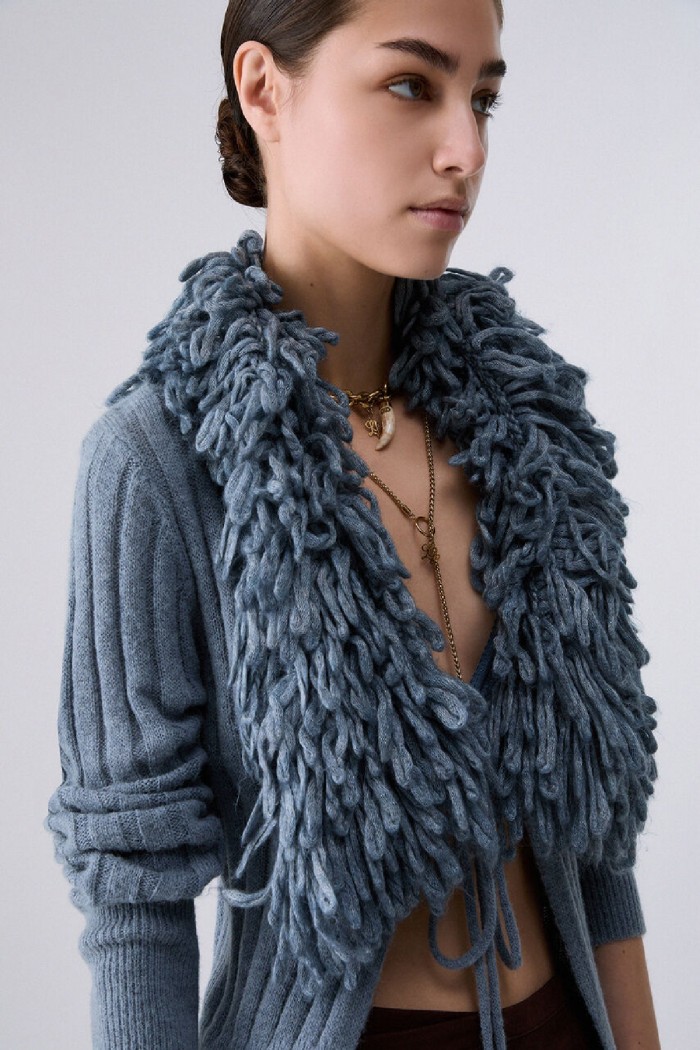 CARDIGAN IN LANA E ALPACA  LIU JO