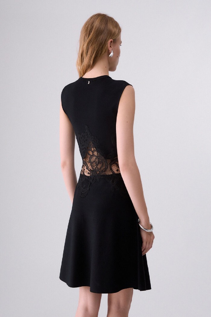  ABITO MAGLIA CON PIZZO LIU JO