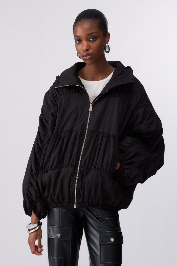 BOMBER OVERSIZE IN NYLON LIUJO