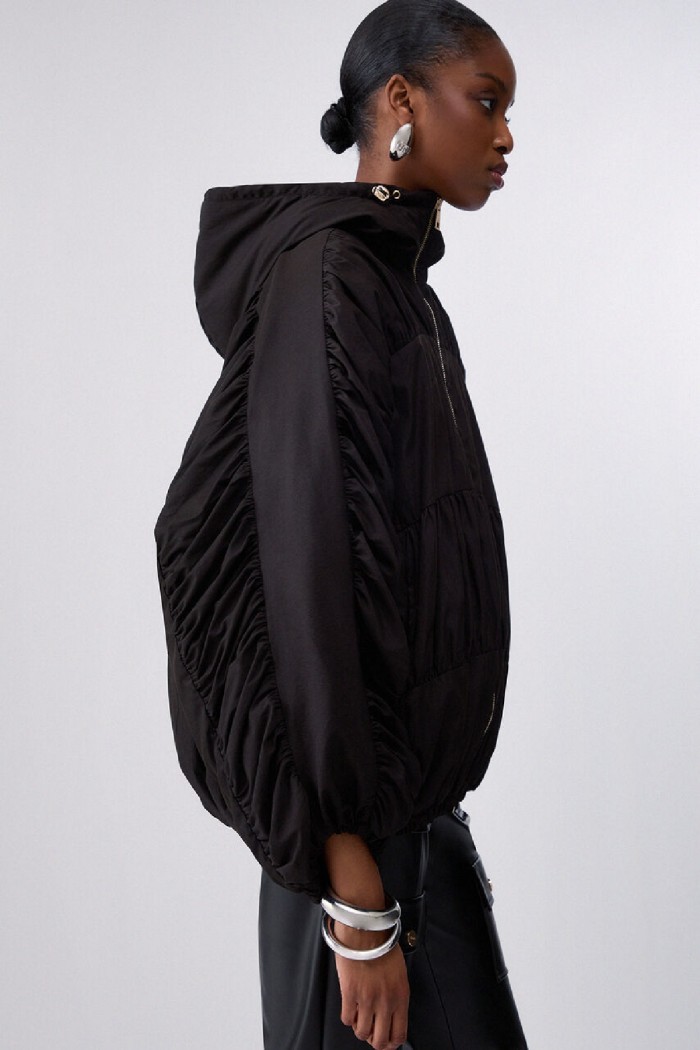 BOMBER OVERSIZE IN NYLON LIUJO