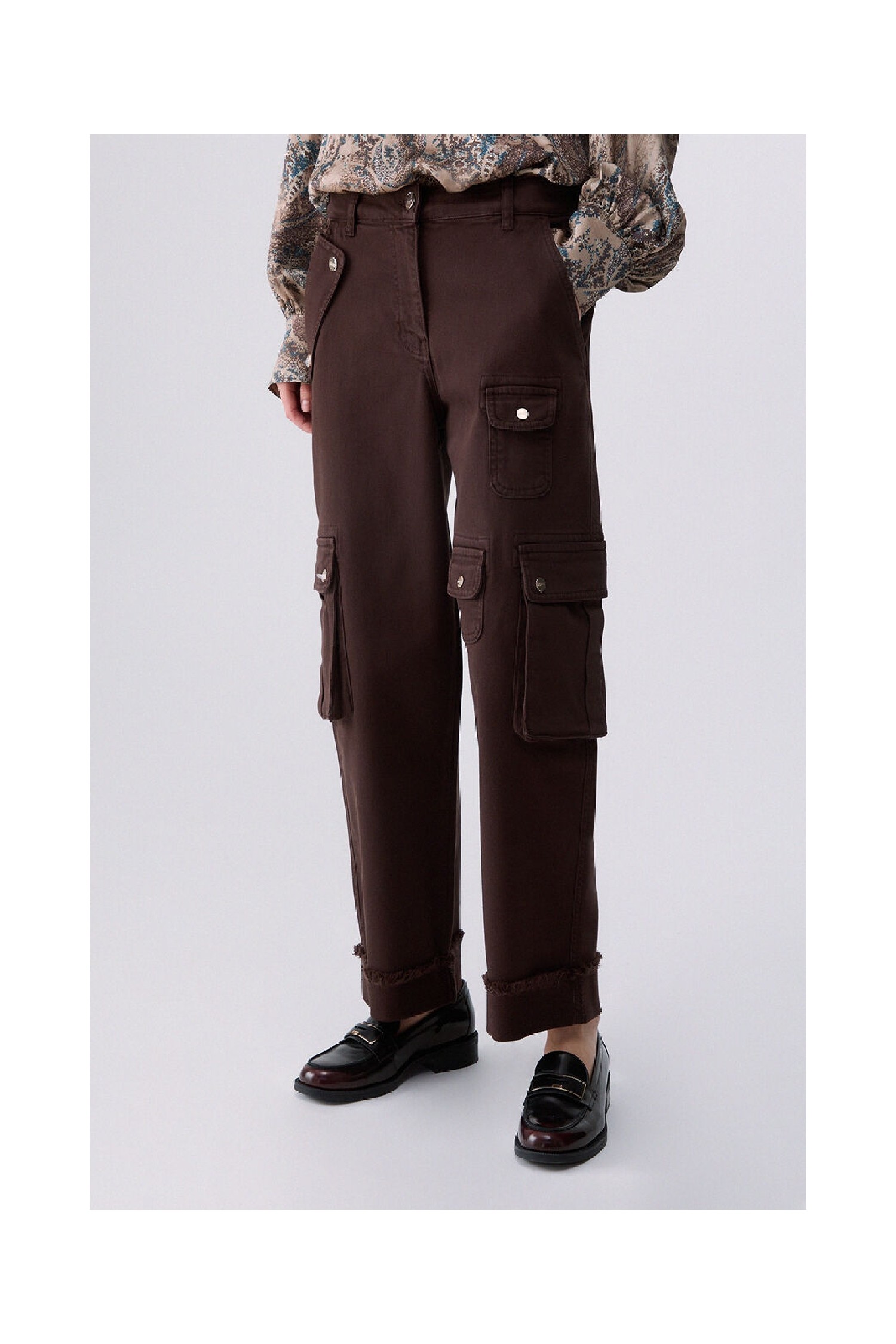 PANTALONI WORKER CON TASCHE LIU JO