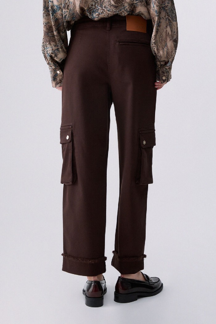 PANTALONI WORKER CON TASCHE LIU JO