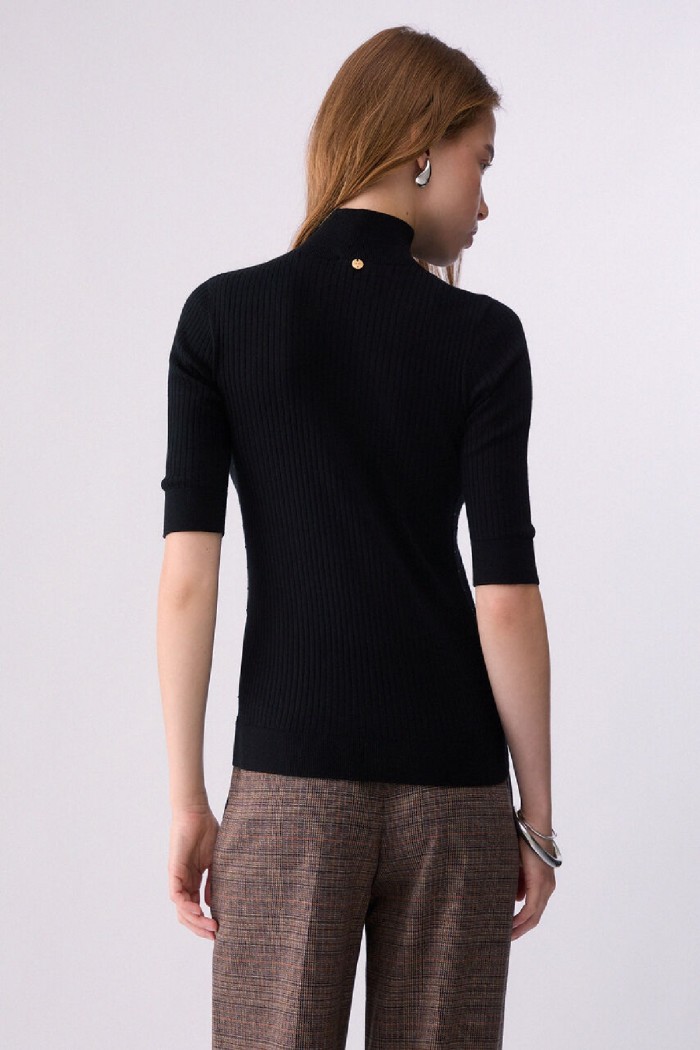 TOP IN LANA CON STRASS LIU JO