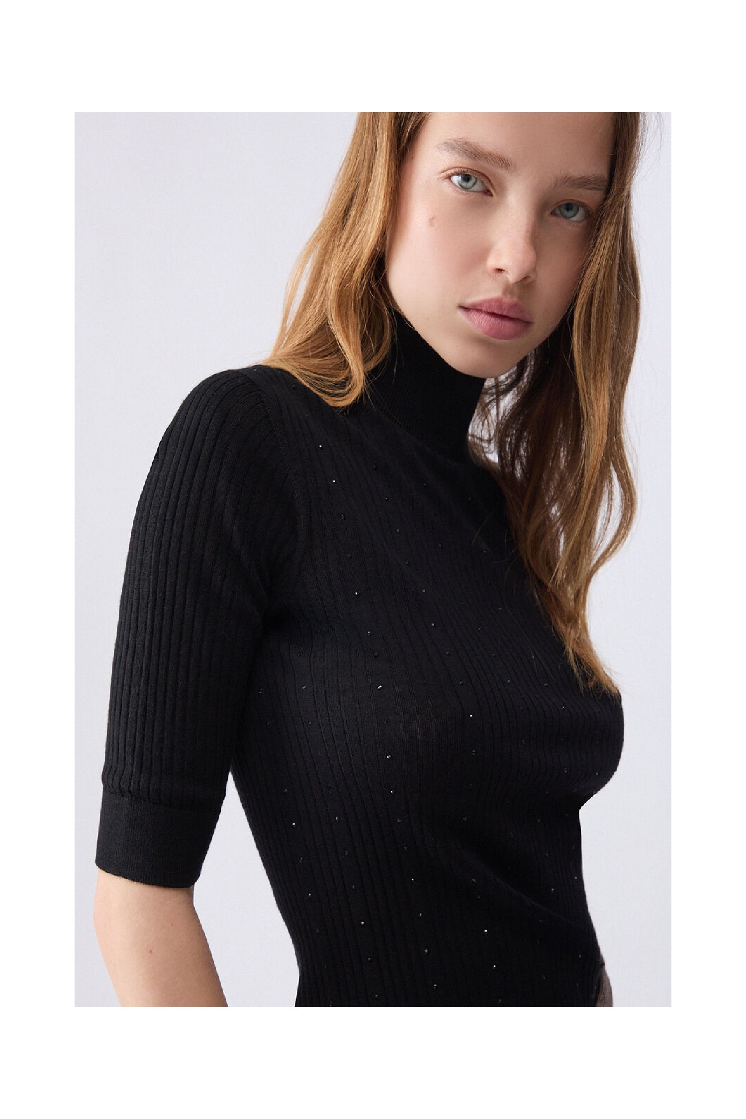 TOP IN LANA CON STRASS LIU JO