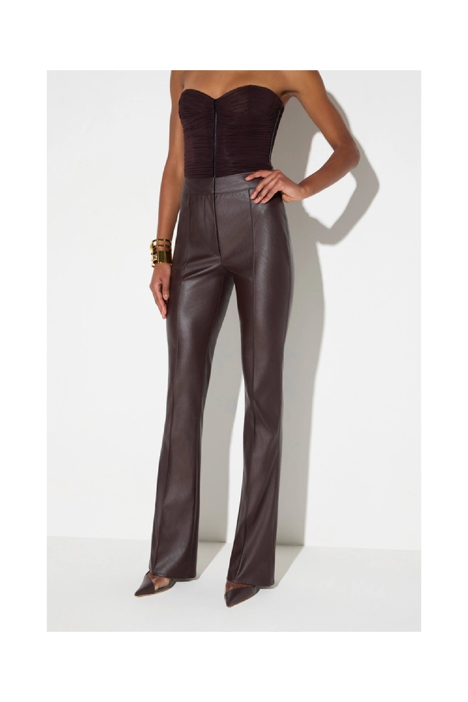 PANTALONI CON NERVATURE ELISABETTA FRANCHI