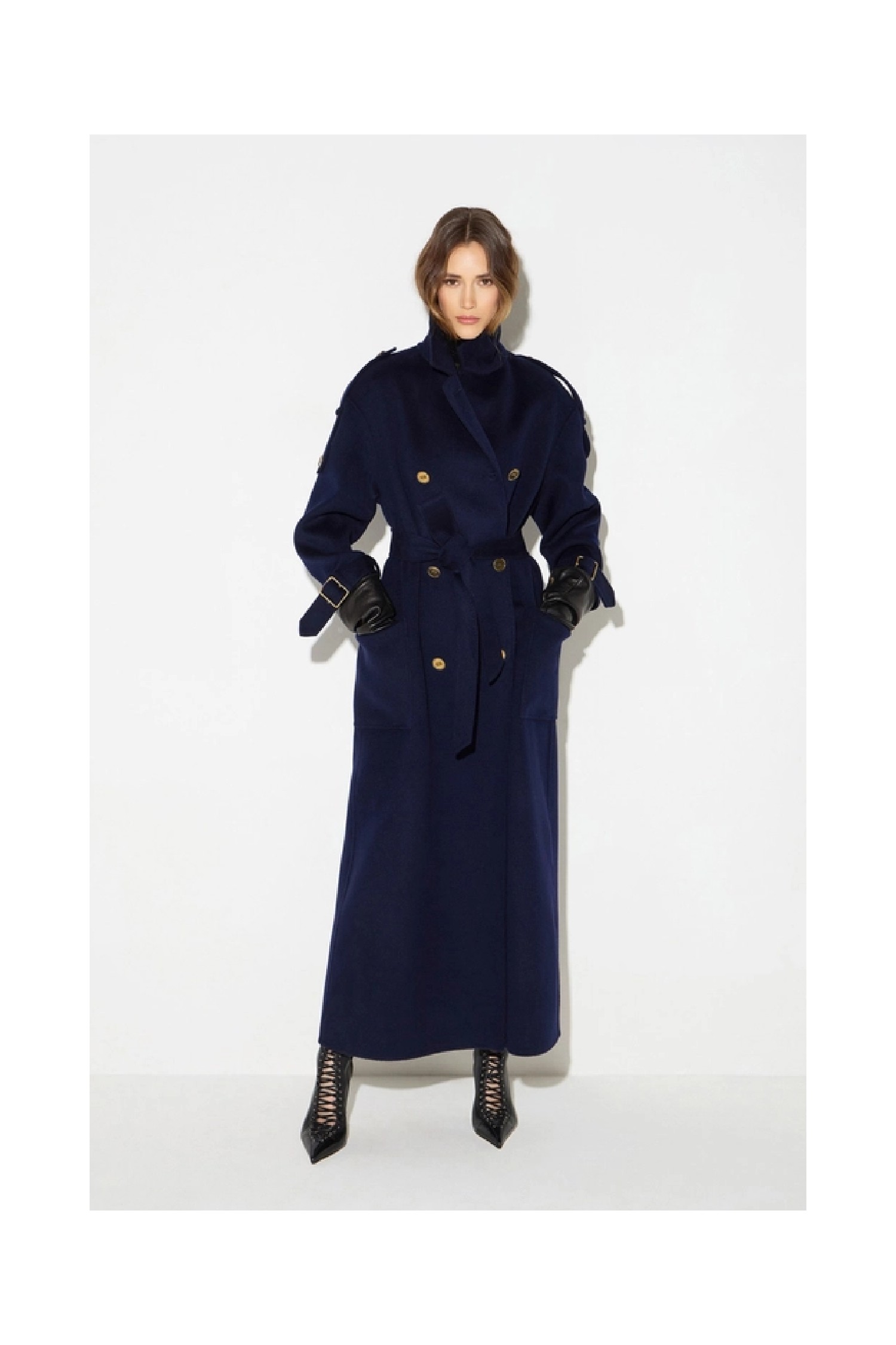 CAPPOTTO IN PANNO DOUBLE ELISABETTA FRANCHI
