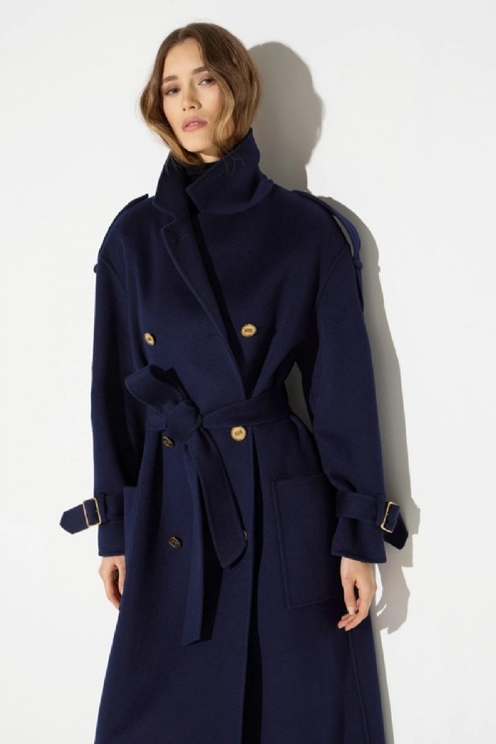 CAPPOTTO IN PANNO DOUBLE ELISABETTA FRANCHI