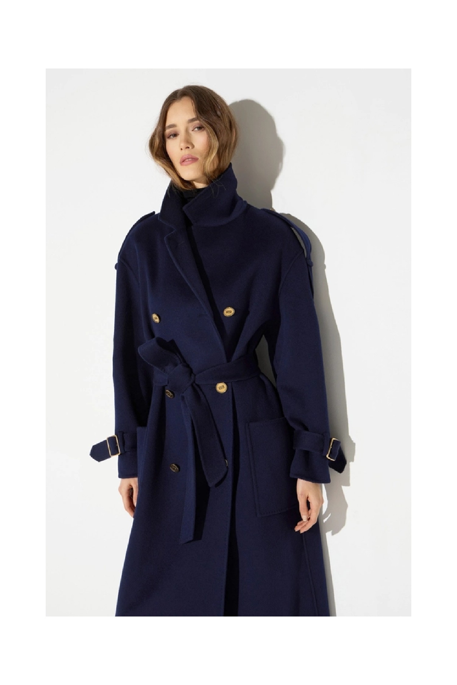 CAPPOTTO IN PANNO DOUBLE ELISABETTA FRANCHI
