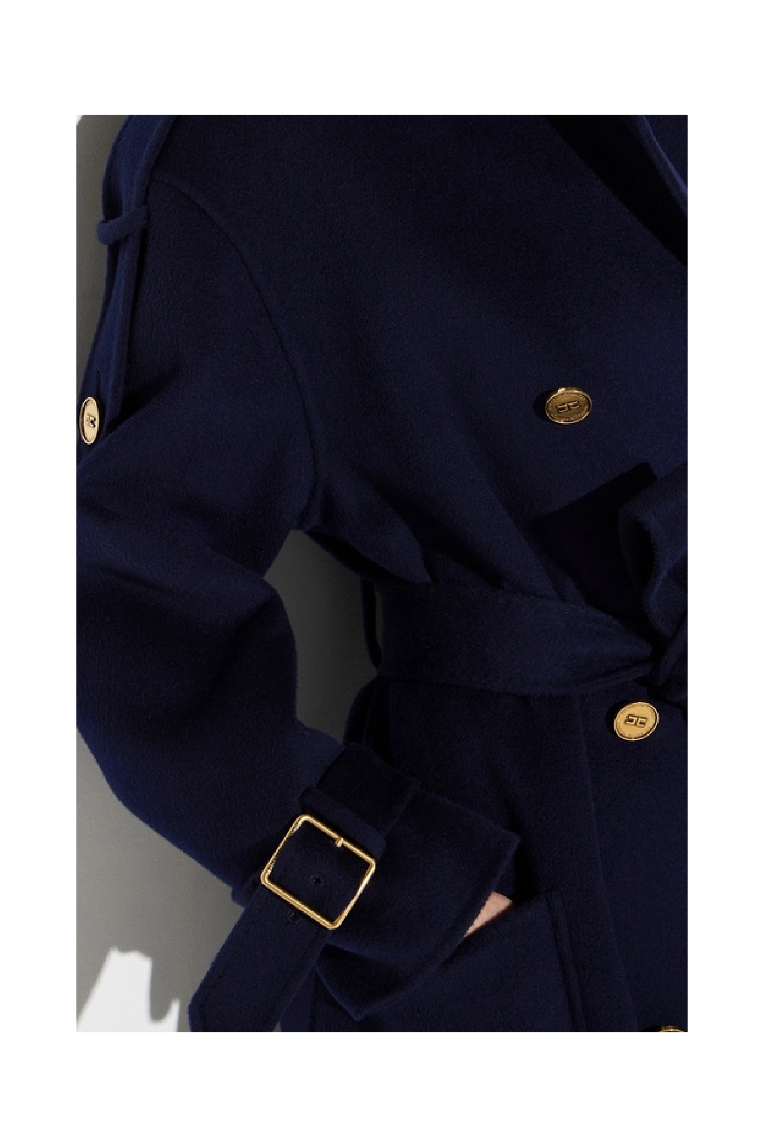 CAPPOTTO IN PANNO DOUBLE ELISABETTA FRANCHI