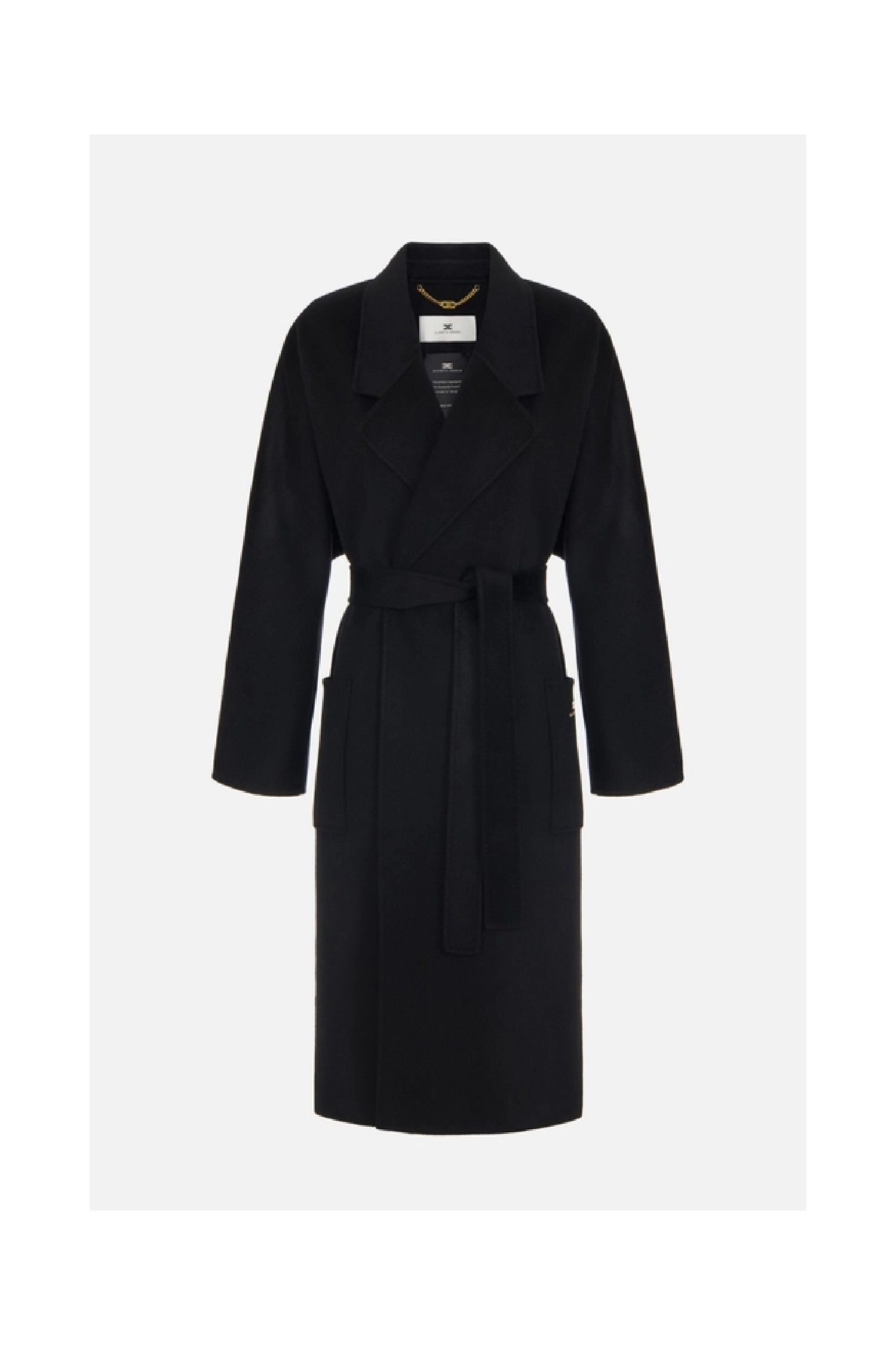 CAPPOTTO IN PANNO DOUBLE IN LANA ELISABETTA FRANCHI