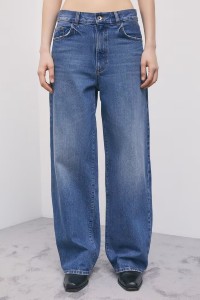 JEANS DRITTI A VITA BASSA PATRIZIA PEPE 