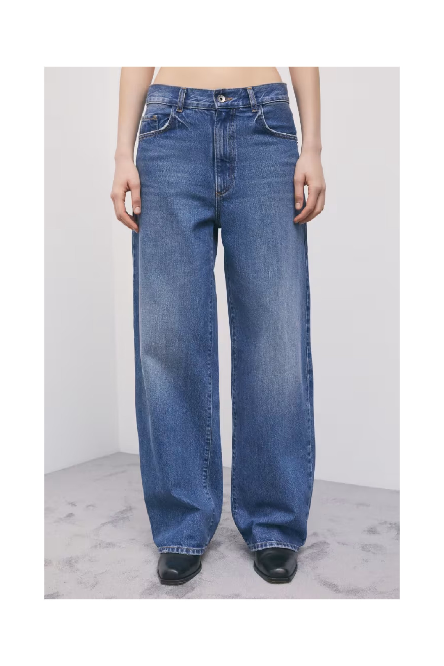 JEANS DRITTI A VITA BASSA PATRIZIA PEPE 