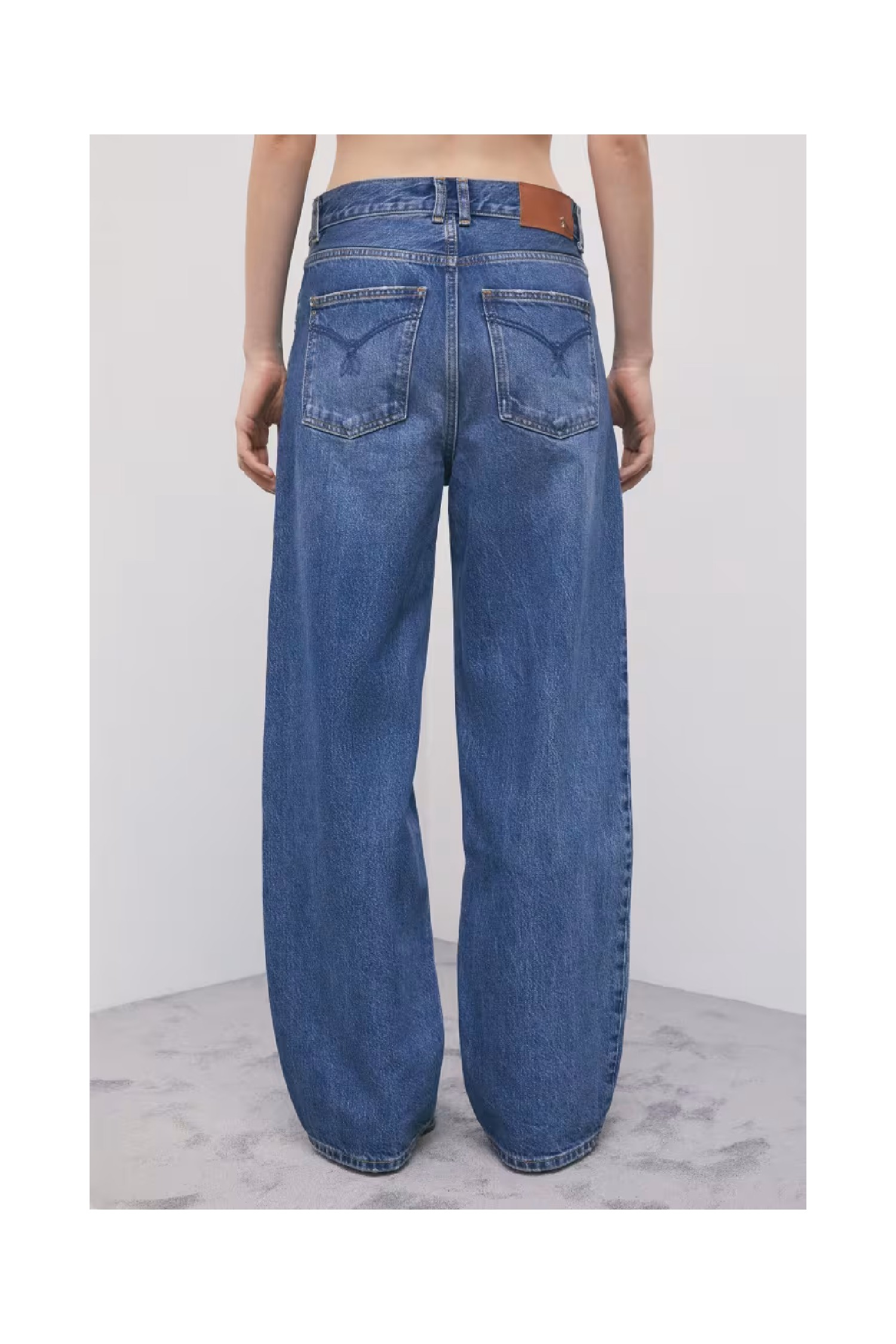 JEANS DRITTI A VITA BASSA PATRIZIA PEPE 