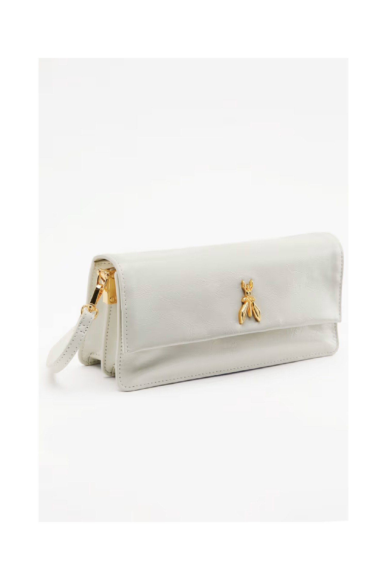 SOFT CLUTCH IN PELLE CRINKLE PATRIZIA PEPE 