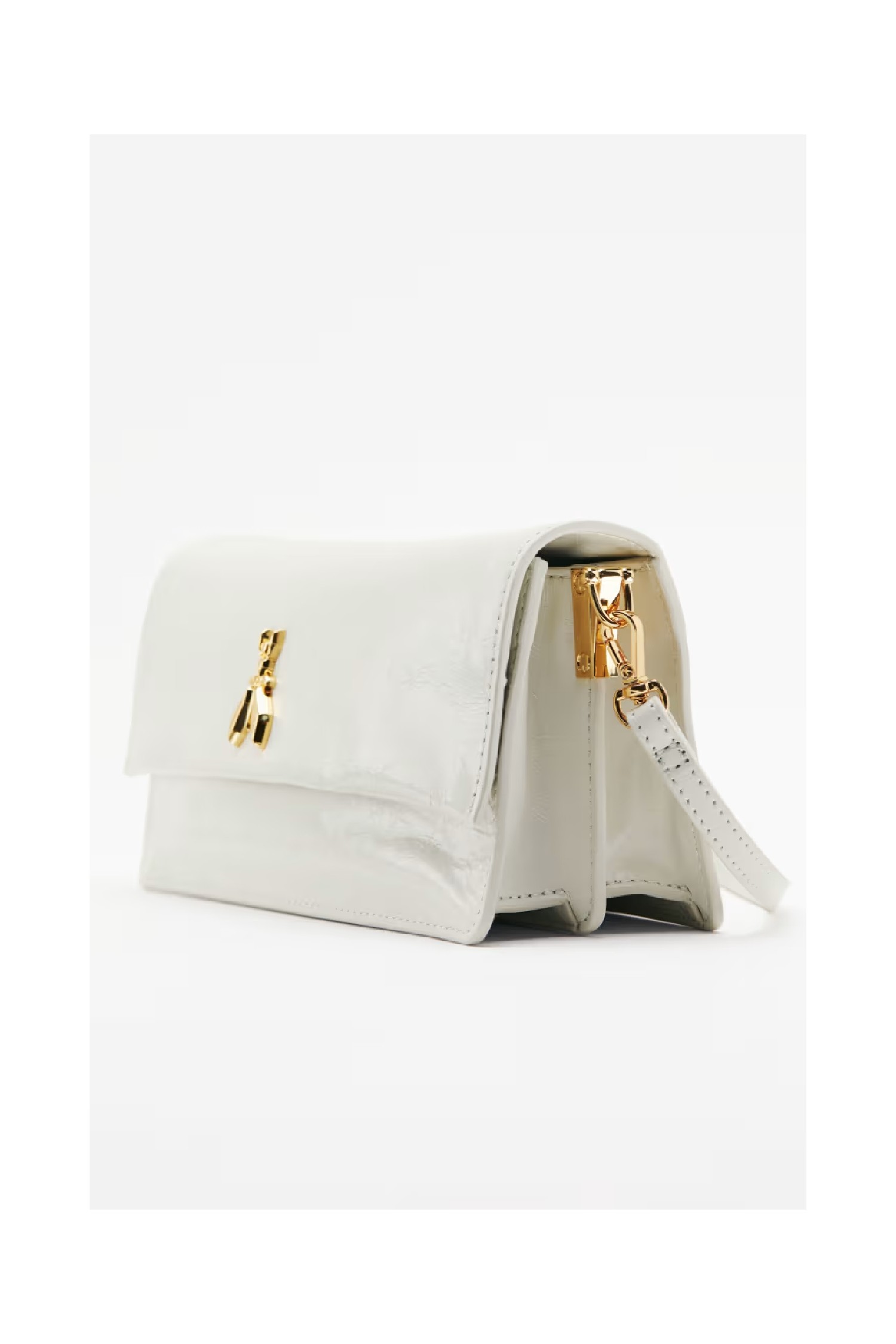 SOFT CLUTCH IN PELLE CRINKLE PATRIZIA PEPE 