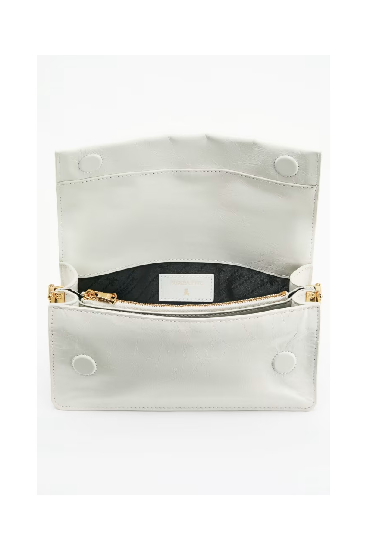 SOFT CLUTCH IN PELLE CRINKLE PATRIZIA PEPE 