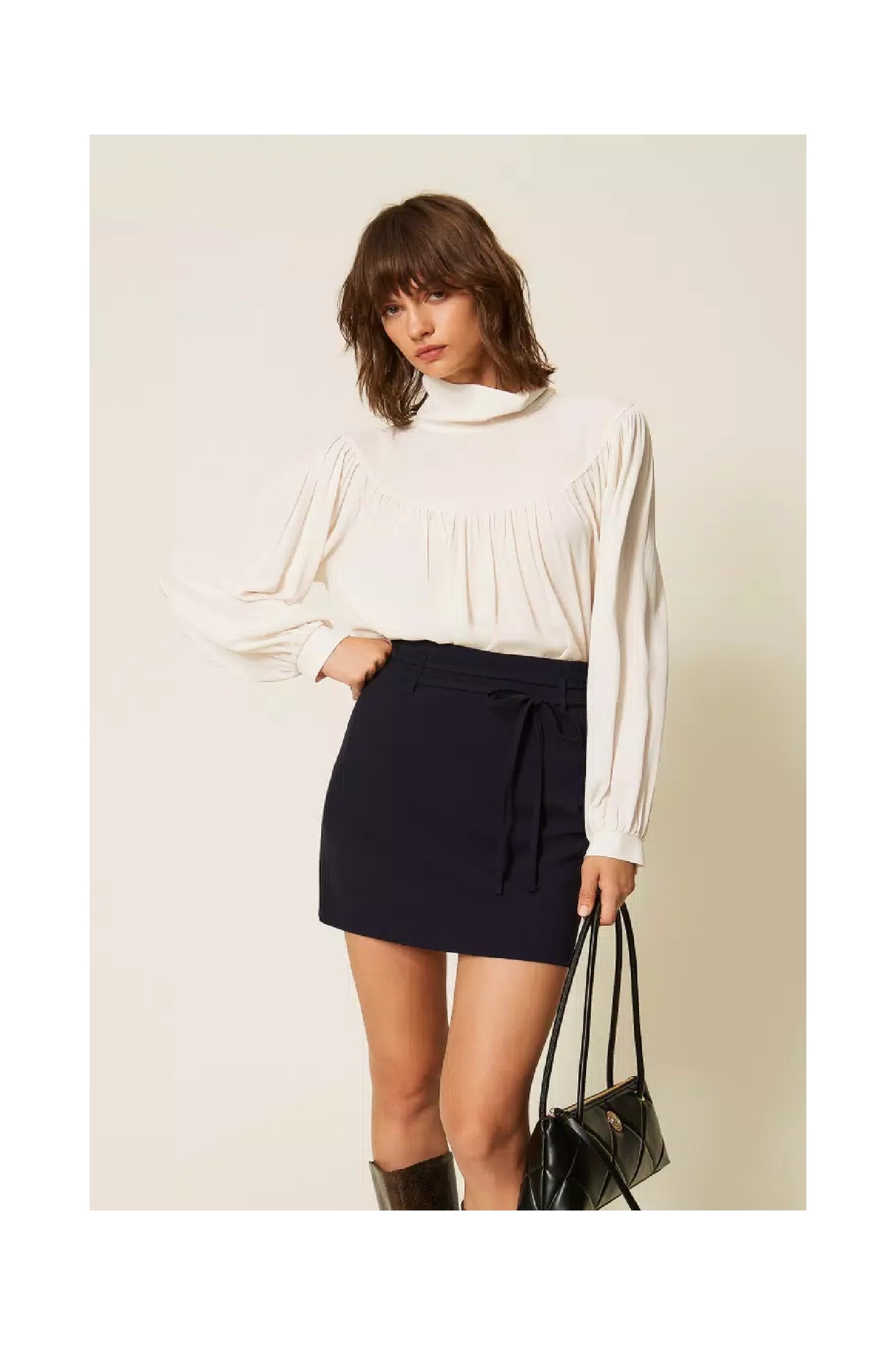 MINIGONNA CON CINTURA TWINSET