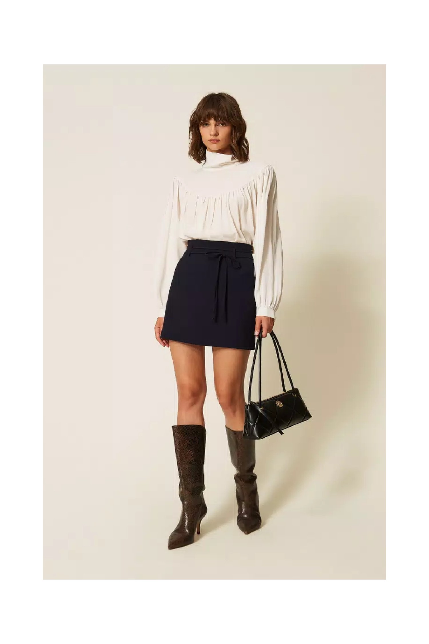 MINIGONNA CON CINTURA TWINSET